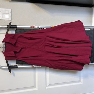 Women's Express Maroon Dress